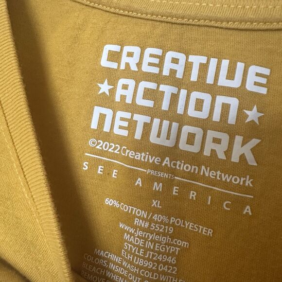 Creative Action Network Womens XL See America Great Smoky Mountains Bear Tshirt - Picture 3 of 5